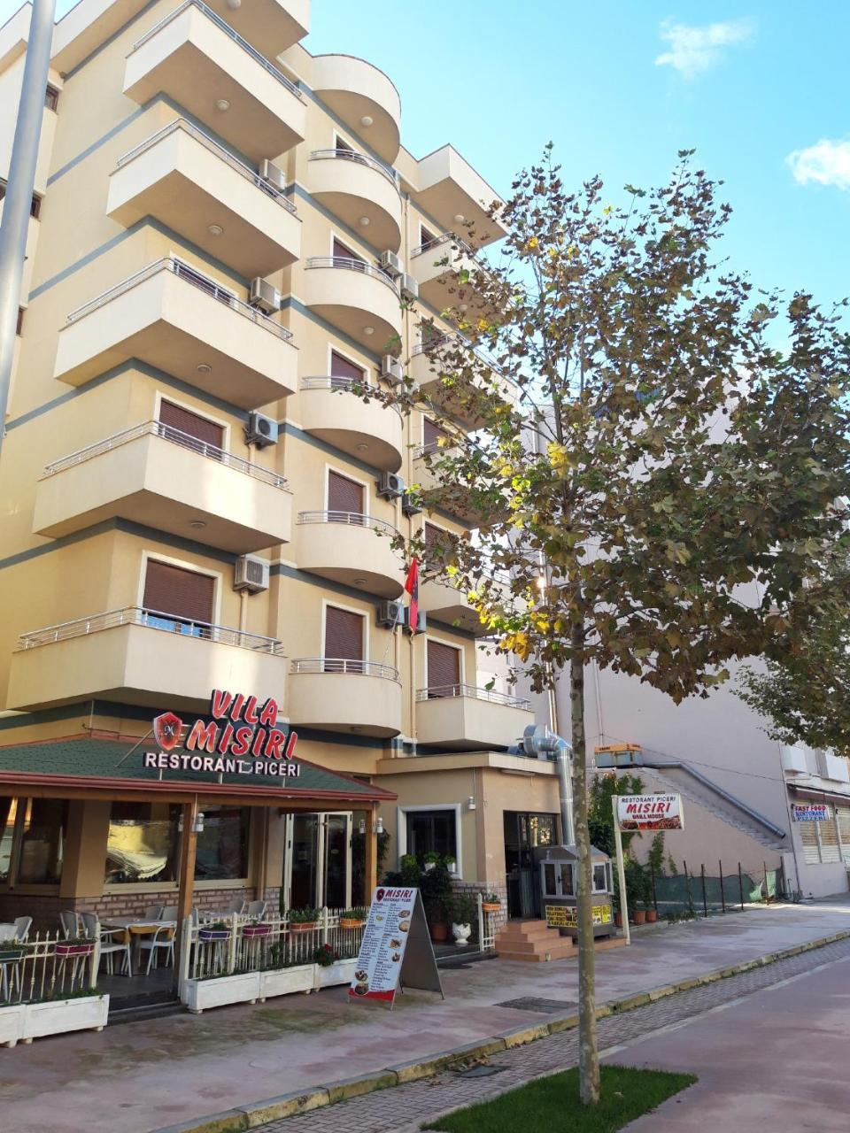 Hotel Vila Misiri Durrës Exterior foto